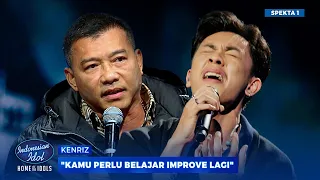 kenriz sumpah cinta dan matiku nidji spekta 1 indonesian idol 2025