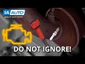 Flashing Check Engine Light Bad Spark Plugs and Ignition Coils Could Damage the Catalytic Converter