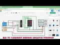 simulation of bcd to seven segment decoder circuit in tinkercad bcd to 7 segment decoder circuit