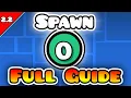 Tutorial 2 2 Spawn Trigger FULLY Explained - Geometry Dash 2 2