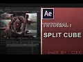 After Effects Tutorial Split cube