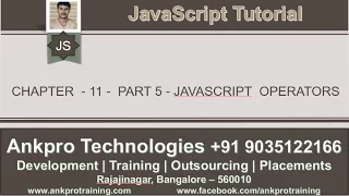 JavaScript for beginners - Chapter 11