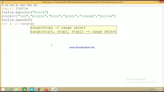 RAINBOW BENZENE IN PYTHON