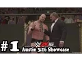 WWE 2K16 - 2K Showcase Austin 3:16 Gameplay Walkthrough Part 1 - Austin vs Jake Roberts [ 60fps HD]