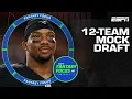 12-Team SUPERFLEX Mock Draft with the full ESPN Fantasy Football staff Fantasy Focus