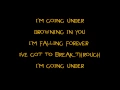 Download Lagu Evanescence- Going Under (Acoustic) (Lyrics)
