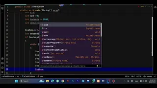 How to make ATM Program in java language