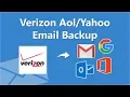 How to Backup Access Verizon Emails from AOL or Yahoo - Online Tutorial