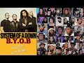 Download Lagu REACTION COMPILATION | System of a Down - B.Y.O.B. (BYOB) | FIRST TIME HEARING Montage