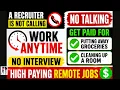 A Different Kind of Work From Home Job Simple Tasks Without Phone Calls