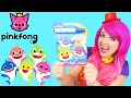 Coloring Baby Shark Magic Reveal Ink Coloring Book Imagine Ink Marker