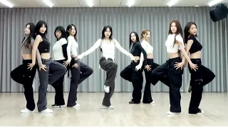 TWICE ONE SPARK Dance Practice Mirrored 