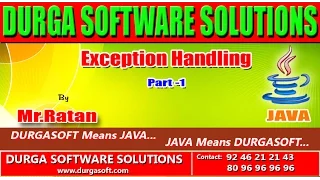 Corejava-exception handling-part-1