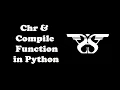 168 Chr and Compile Function in Python with Example Code Python Built-in Functions-5