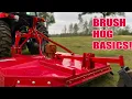 What YOU NEED To Know about a Brush Hog Bush Hog 101