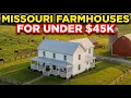 10 Dirt-Cheap Missouri Farmhouses with ACRES of Land For Sale 2026