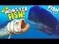 Download Lagu *NEW* GIANT MONSTER FISH vs GIANT WHALE! | Feed and Grow Fish Gameplay