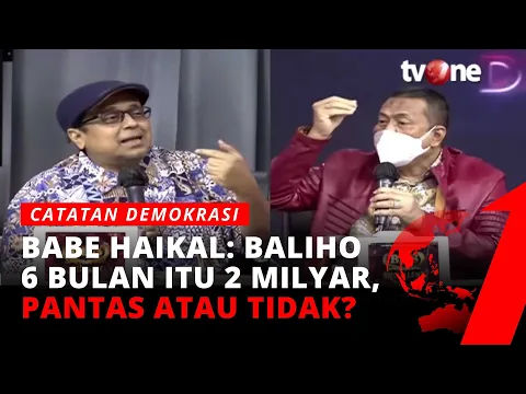 Adu Argumen! Babe Haikal vs Kapitra Ampera: \"Jokowi Sudah Dilepeh Nih?\"