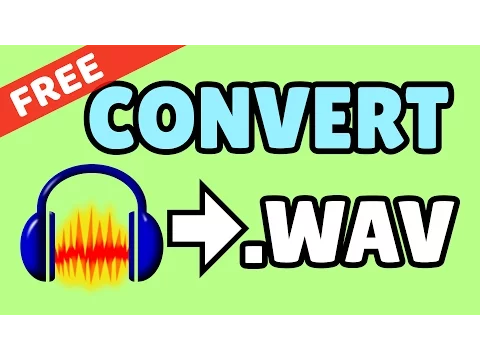 Download MP3 Convert Sound/Music to WAV/WAVE - EASY QUICK TUTORIAL