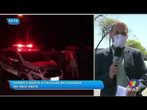 Homem é morto a facadas em Caçador