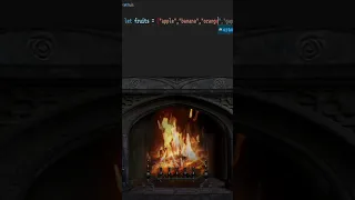 ASMR Coding Relax Coding Array Splice method in Javascript