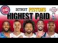 Detroit Pistons Full Roster Salaries 2026-27 NBA Payroll