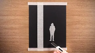 A Quiet Edge / Drawing with Oil Pastels 