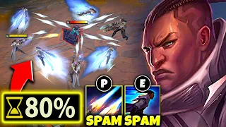 URF LUCIAN HAS INFINITE DASHES AND SPRAYS YOU WITH AUTOS