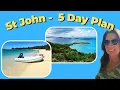 5 Days in St John USVI Perfect Itinerary Best Beaches