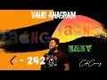 Java C Valid Anagram LEETCODE - 242 Easy solution