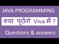Viva questions JAVA viva questions answers best 15 Java viva voce questions answers hindi