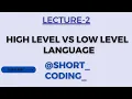 High-Level vs Low-Level Programming Languages Explained A Beginner s Guide
