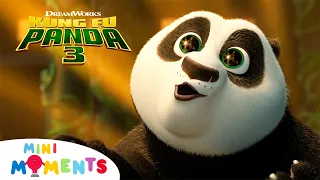 Po Meets His Dad 🐼 | Kung Fu Panda 3 | Mini Moments