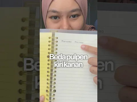 Apa bedanya? Rarest storyteller ini suka nyatet🤫 #marinaseaspill
