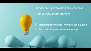 Episode 10 Network Optimization Modelling