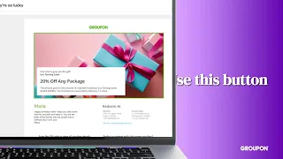 3 Easy Steps to the Perfect Gift with Groupon Print or Download Your Voucher