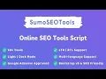 Create a Seo tool website free with SumoSEOTools PHP Script and build your small SEO Tools website