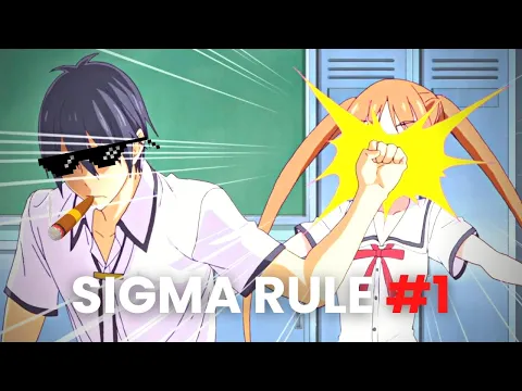 Download MP3 Sigma Rule But It's Anime #1 | Sigma Rule Anime Edition | Sigma Male Memes | #1