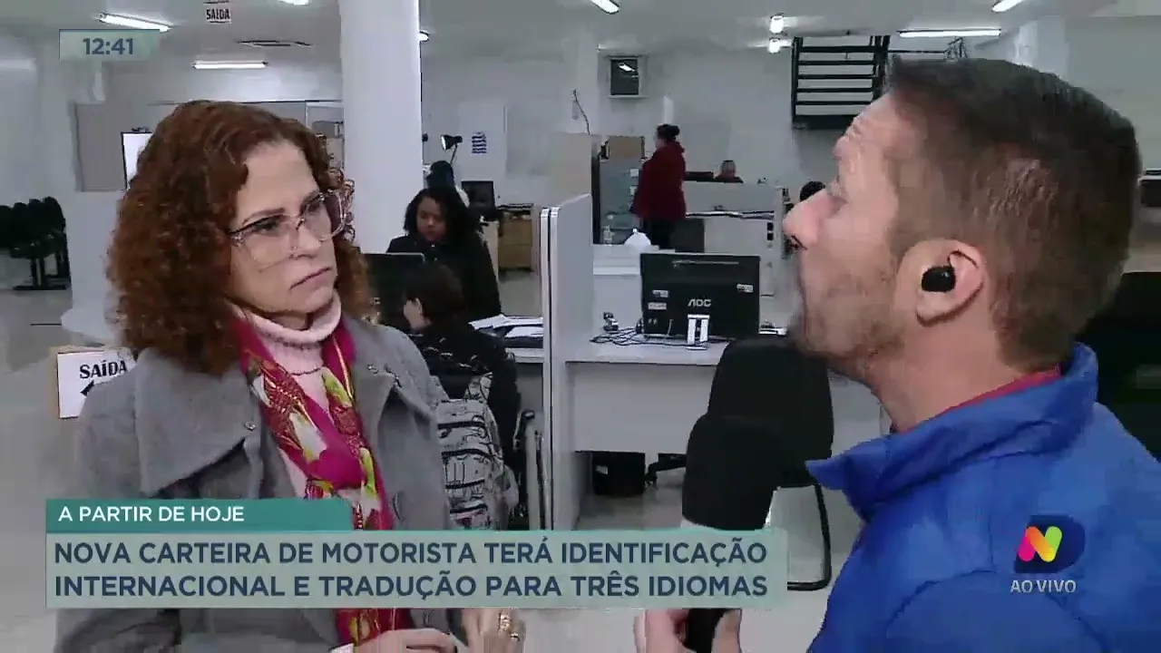 Nova carteira de motorista terá identificação internacional e tradução para três idiomas
