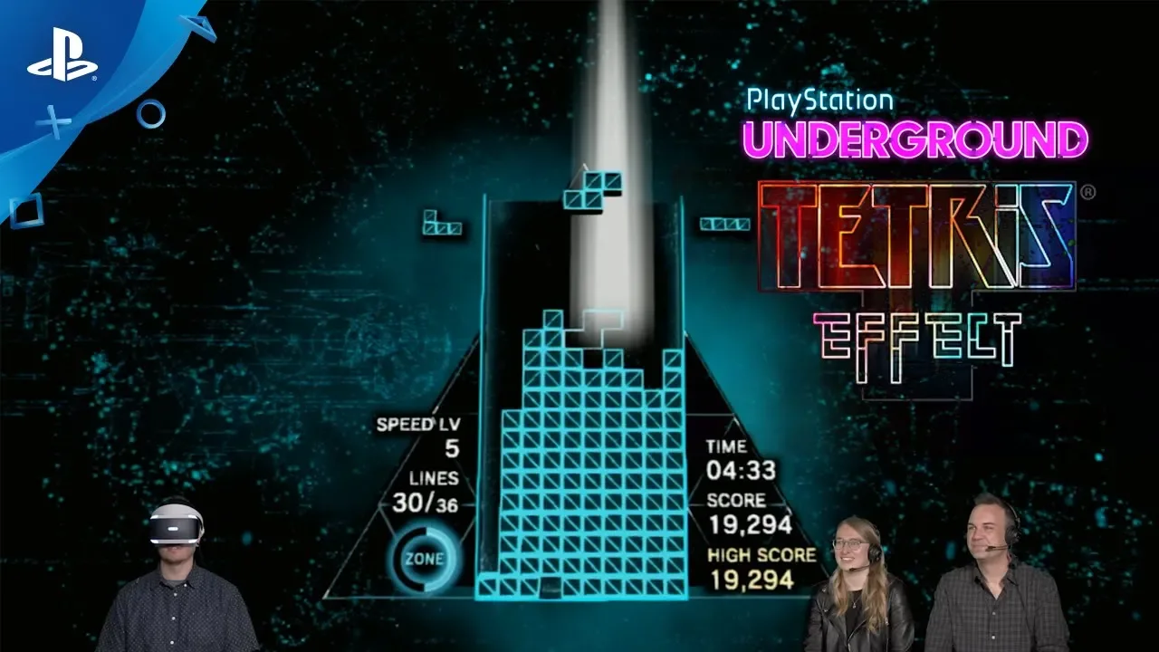 Tetris Effect - Jugabilidad en PS VR | PlayStation Underground