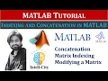Matrix Indexing and Concatenation in MATLAB