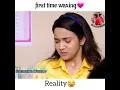 Lagu First time waxing💗Expectation😍VS Reality😂...//YUDKBH ashi singh❤