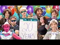 Try Not To Laugh Challenge - Smosh 20th Anniversary Crew Gauntlet