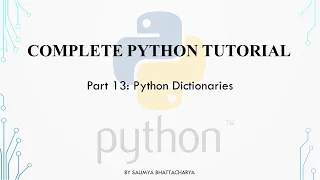Python Dictionaries Part 13