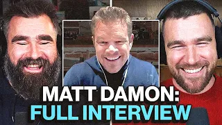 Matt Damon on The Odyssey Friendship with Ben Affleck Boston Sports and Being a Girl Dad