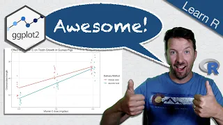 Making Awesome Scatterplots with ggplot2 Learn R