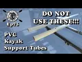 YAAY Ep73 - How To Install PVC Kayak Support Tubes on a trailer