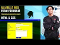 Cara Membuat Website Form Formulir Penerimaan Mahasiswa Baru