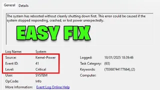 How To Fix Kernel Power 41 Error - NEW 2026