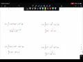 Evaluating several Indefinite Integrals from a Kuta Software Worksheet